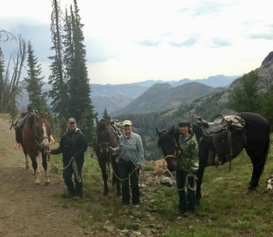 Ladies Cow Elk Pack Trip 2015