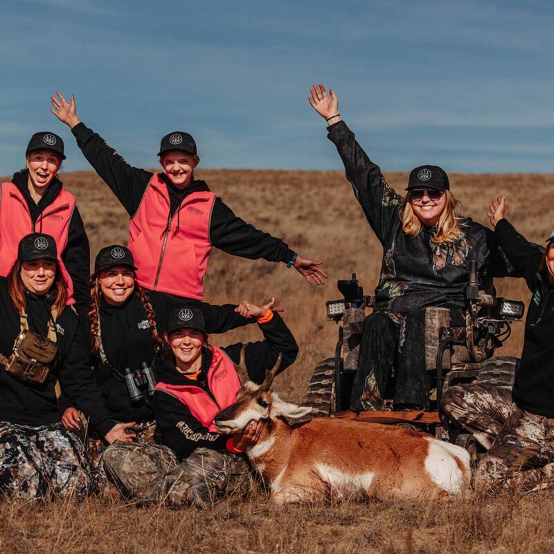 Womens hunting trip