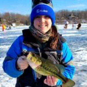 Womens ice fishing trip