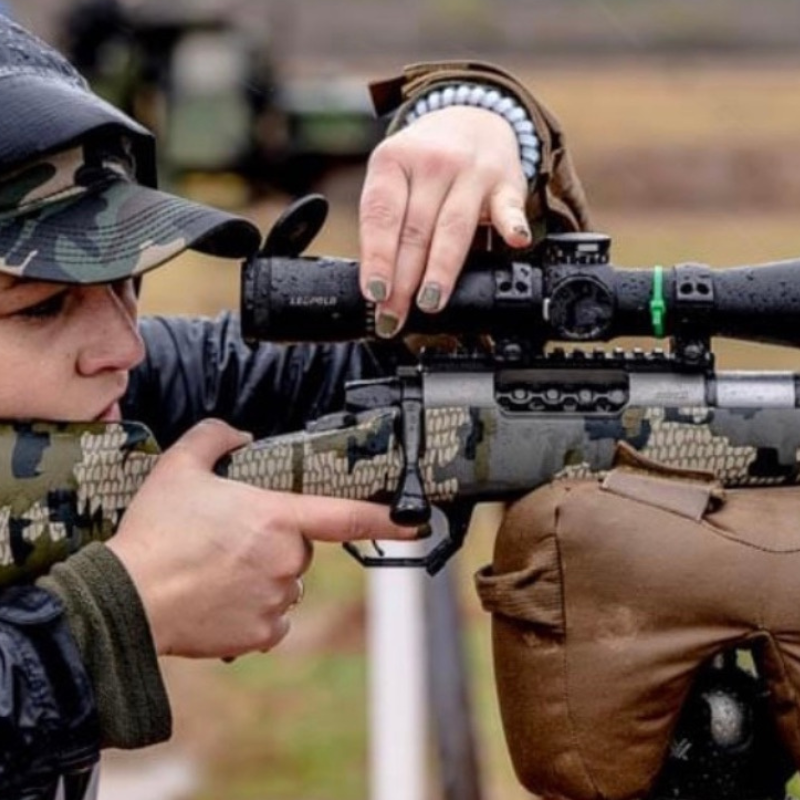 Ashley Kelly on the gun at NRL Hunter Match