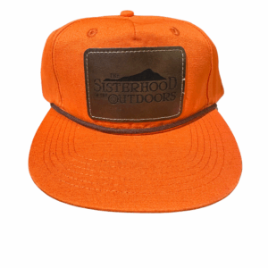 Hunter Orange Rope Patch Hat